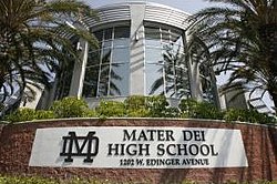 Santa Ana, California Mater Dei High School