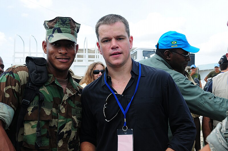 File:Matt Damon in Haiti 2009.jpg