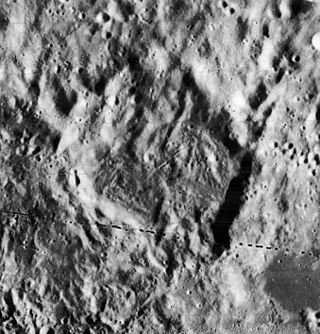 <span class="mw-page-title-main">Maupertuis (crater)</span> Crater on the Moon