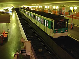 Metrou - Paris - Ligne 5 - stația Bobigny - Pablo Picasso 02.jpg