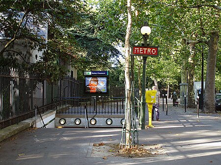 Metro de Paris - Ligne 7bis - Buttes-Chaumont 01.jpg