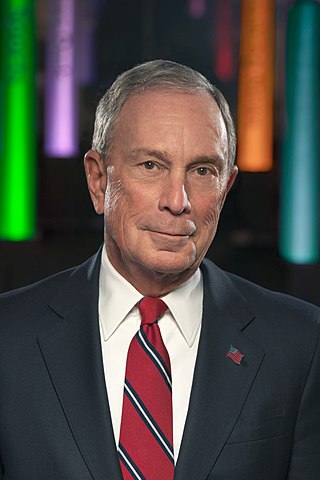 <span class="mw-page-title-main">Michael Bloomberg</span> American businessman and politician (born 1942)