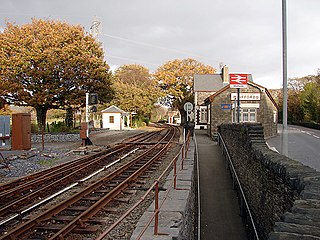 Minffordd railway station Railway station in Gwynedd, Wales