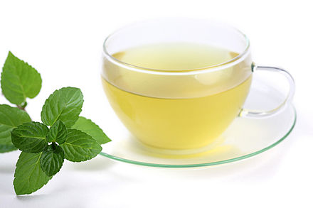 Mint tea is a popular tisane.