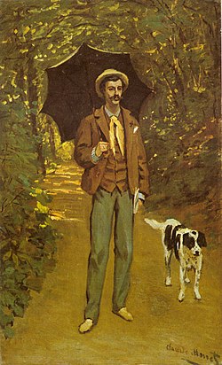 Claude Monet’n maalaus Victor Jacquemont’sta (noin 1868 tai 1869).