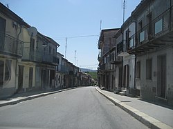 Mongianai utcarészlet