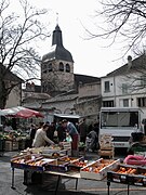 Le marché de Montluçon.