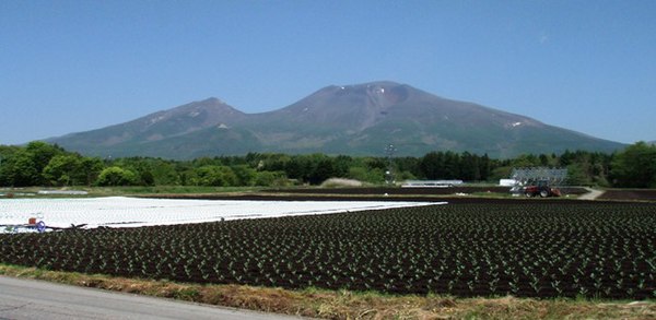 Mt.Asama seen from Karuizawa