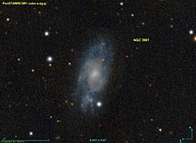 NGC 3901 — спирална галаксија во соѕвездието Жирафа