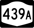 Four-digit state route shield, New York