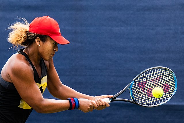 Osaka at the 2018 French Open, where she was seeded at a Major for the first time in her career.