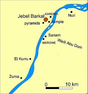 Nuri village in Sudan