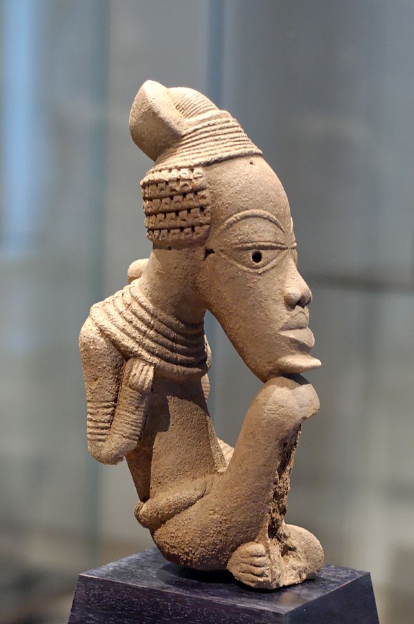 Nok sculpture, terracotta