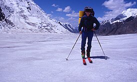 Експедиція на льодовик, Тянь-Шань, Казахстан.