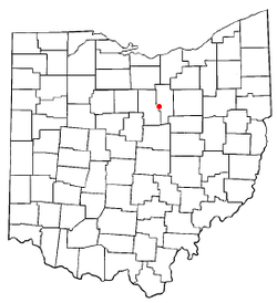 Standort von Mifflin, Ohio