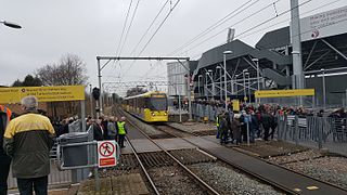<span class="mw-page-title-main">Old Trafford tram stop</span> Manchester Metrolink tram stop
