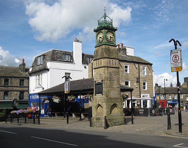 Jubilee Clock Tower and Buttercross in the Market Place