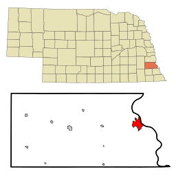 Nebraska City i Otoe County och Nebraska