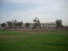 Al-Berka Palace in Benghazi was built in two parts. The front façade was built by the Ottomans in the late 19th century, the two side sections were later added during Italian rule.