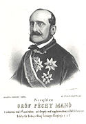 Manó Péchy en 1867