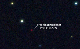 l'image PSO J318.5-22 de la telescope.png Pan-STARRS1