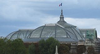 Vista de la cubierta del «Gran Palacio» y de su bóveda acristalada que se eleva a 60 m de altura.