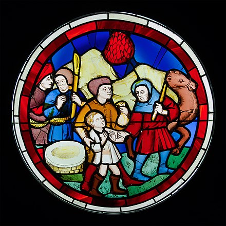 Window in Sainte Chapelle