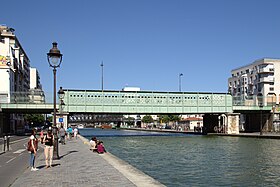 Illustrasjonsbilde av artikkelen Pont de la rue de l'Ourcq