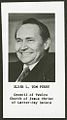 Black and white photo of L. Tom Perry from around 1980.