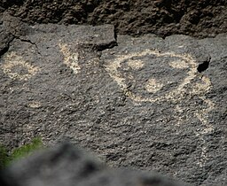 Petroglyph at Petroglyph National Monument, NM