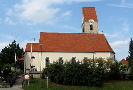 Pfarrkirche Heilig Kreuz Tattenhausen Großkarolinenfeld 1