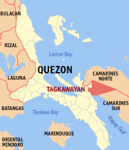 Kaart van Tagkawayan