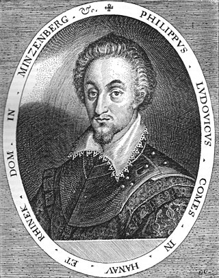 <span class="mw-page-title-main">Philipp Ludwig II, Count of Hanau-Münzenberg</span> Count of Hanau-Münzenberg