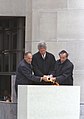 Photograph of President William J. Clinton at the Holocaust Memorial Museum Dedication - NARA - 2262652.jpg