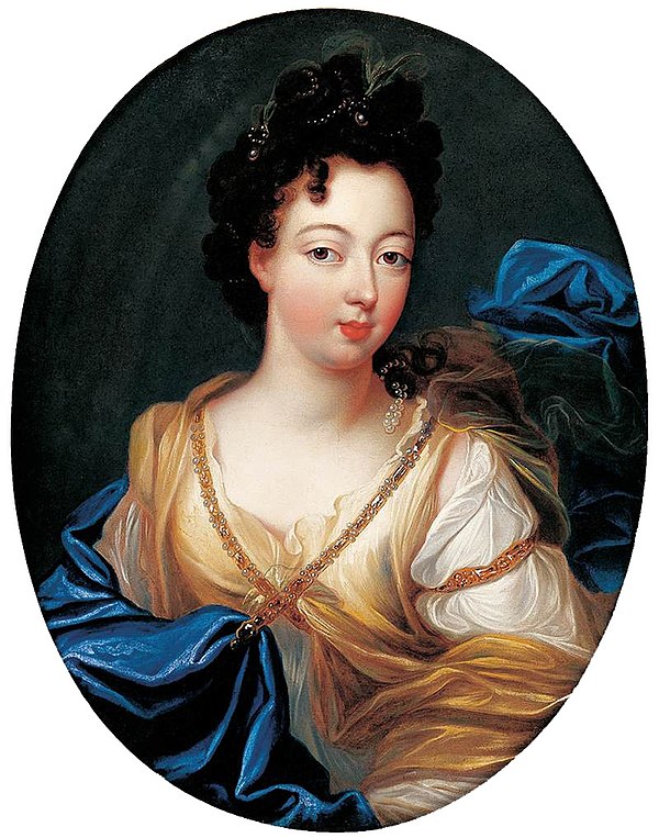 Charlotte Aglaé by Pierre Gobert before her marriage