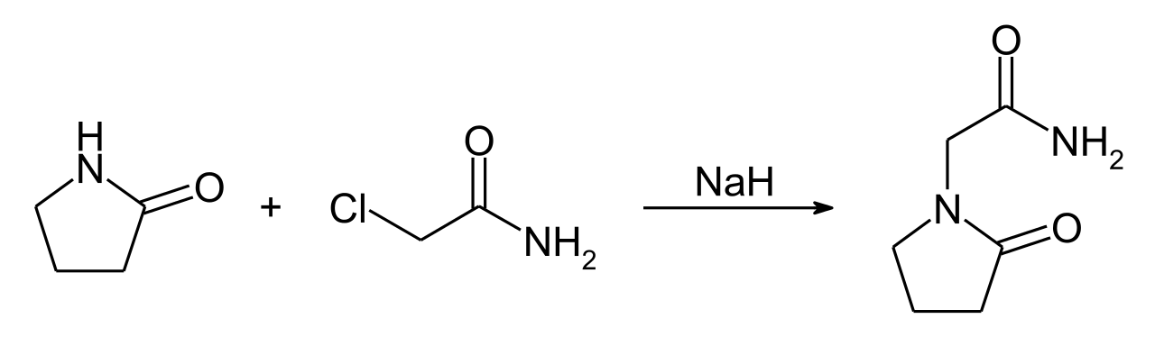 File:Piracetam synthesis02.svg - Wikimedia Commons