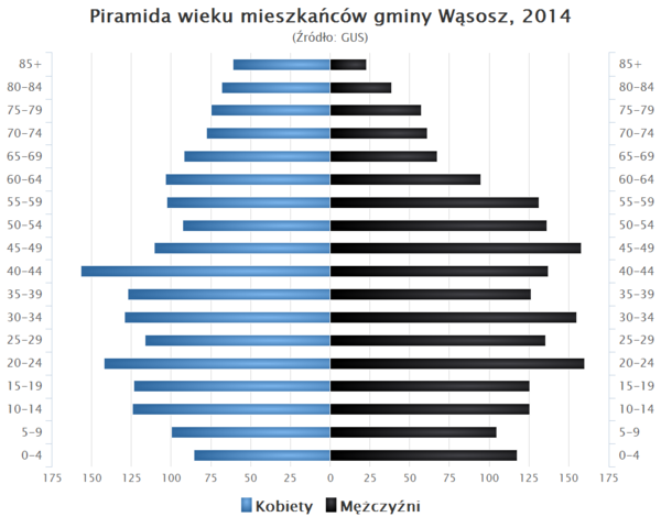 Piramida wieku Gmina Wasosz Podlaskie.png