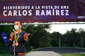 Pista de BMX de Bogotá cambia el nombre por el de Carlos Ramírez.jpg