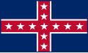 Flag of First Corps, Army of Tennessee, Confederate States Army