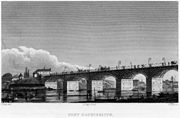 Le pont en 1831