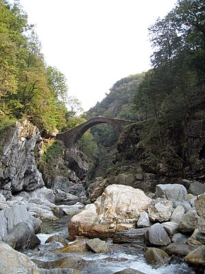 Melezza valley, Intragna, Switzerland