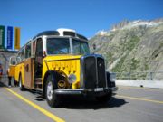 Postauto oldtimer Grimsel