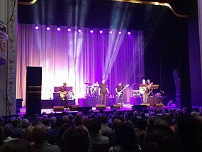 The Proclaimers performing at the Isaac Theatre Royal, Christchurch, New Zealand (March 2023) Proclaimers 27.jpg