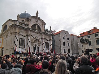 <span class="mw-page-title-main">Festivity of Saint Blaise, the patron of Dubrovnik</span> The day that is dedicated to Dubrovniks patron saint, Saint Blaise