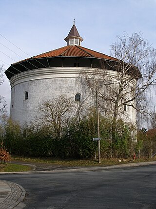 <span class="mw-page-title-main">Ræveskovsvej Water Tower</span> Water tower in Copenhagen, Denmark