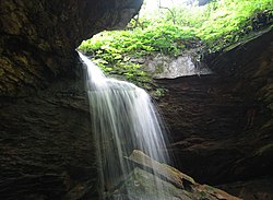 Waterfall in Raccoon Creek State Park