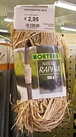 Raffia can be used in tree grafting