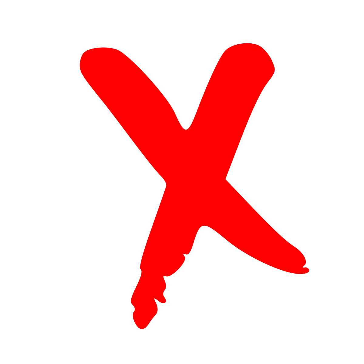 Red X PNG Images, Vetores E Arquivos PSD