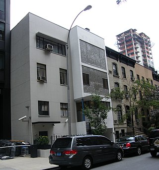 <span class="mw-page-title-main">Lescaze House</span> House in Manhattan, New York