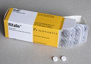 Swiss "Ritalin" brand methylphenidate.